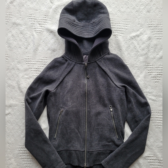 Lululemon Happy Yin Year Hoodie- Heathered  Grey - Picture 1 of 11